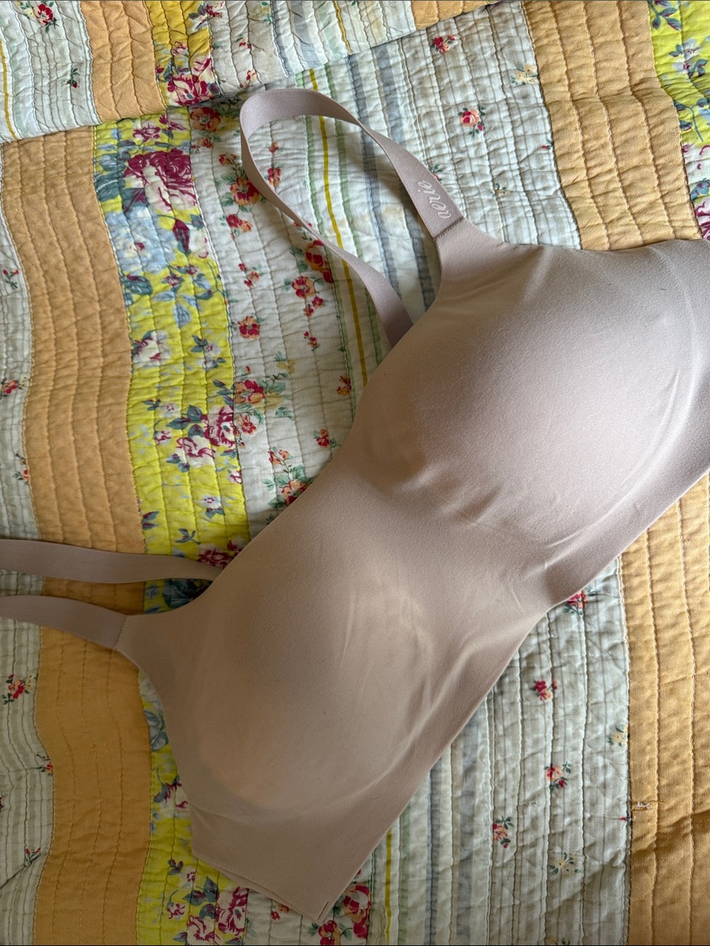 aerie Seamless T-Shirt Bra - Light Blush Pink